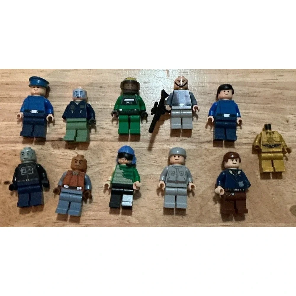 LEGO Star Wars Mini Figures Mixed Lot Of 11, Some Not Complete, Some For Parts